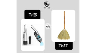The Battle of Cleanliness: Broom and Vacuum Showdown - rhinotechnology