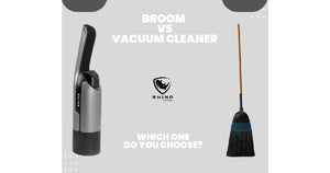 Which is Your Perfect Cleaning Companion: Broom or Vacuum Cleaner? - rhinotechnology